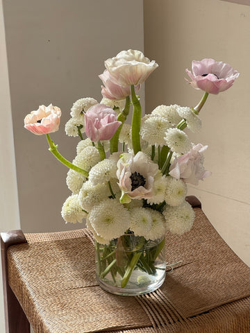 Winter white arrangment